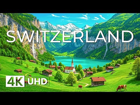 Wonders of Switzerland | Breathtaking Alps, Crystal-clear Lakes & Swiss Villages in 4K