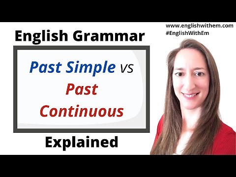 PAST SIMPLE vs PAST CONTINUOUS Tense (Past Progressive) [English grammar tutorial]