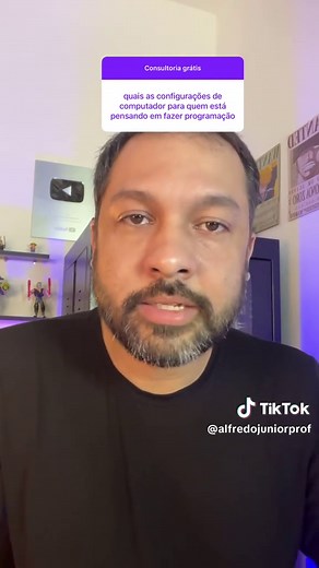 💻 Quer começar a programar e não sabe qual configuração de computador escolher? Vem comigo que eu te explico o que realmente importa! Se você está iniciando na programação, não precisa de um super PC gamer ou uma máquina caríssima. Mas é bom ter uma configuração que não trave e permita estudar com tranquilidade! ⚙️ Configuração ideal para iniciantes em programação: 🔹 Processador: Intel i5 (5ª geração ou superior) ou Ryzen 5 🔹 Memória RAM: 8GB (mínimo) – 16GB se possível 🔹 Armazenamento: SSD 