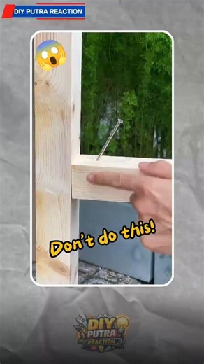 Wood Joining Tricks 🤫 #diytools #diy #lifehack