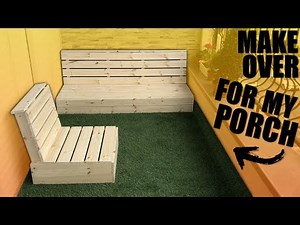 How to Build a Wooden Bench for a Garden