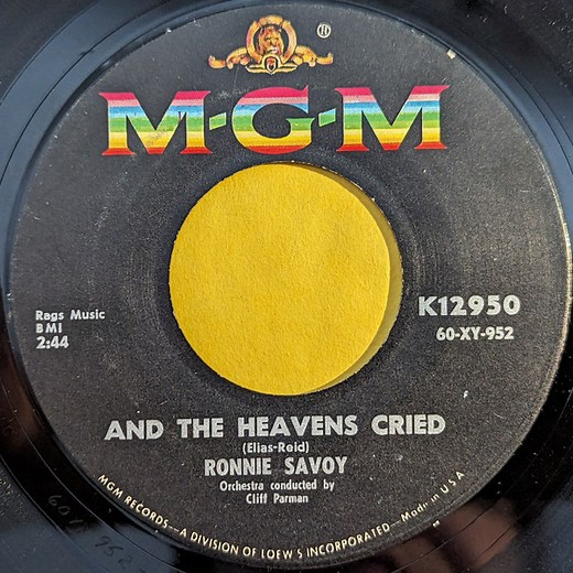 Ronnie Savoy - And The Heavens Cried / The Big Chain