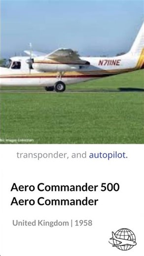 1958 Aero Commander 500A For Sale! Classic Twin-Engine Aircraft N711NE