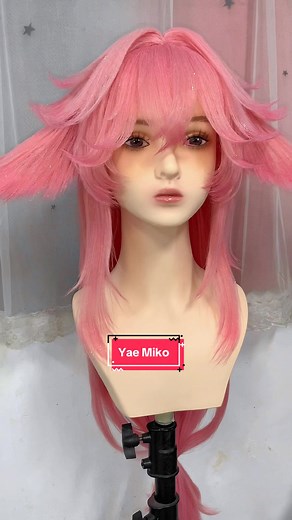 Yae Miko Wig Styling Tutorial | Cosplay Tips