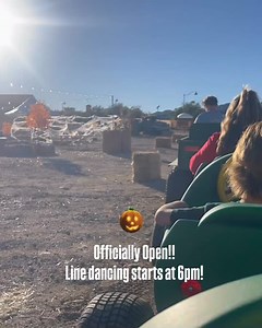 Thrive’s Pumpkin Patch is officially O P E N! 🎃 Tonight’s hours 4pm-9pm 🤠Line Dancing is from 6pm-8pm🪩 ✨Follow along for updates✨ 📍Next to the Center on Main in Verrado | Thrive Swim & Ride Shop