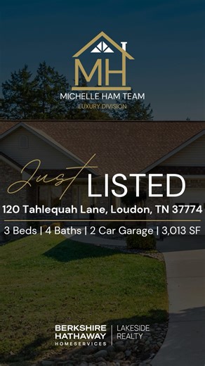 🚨 STOP SCROLLING! Your Tellico Village Dream Home Just Hit the Market! 🚨 This stunning, bright, and spacious home at 120 Tahlequah Lane in the sought-after Tanasi neighborhood is the upgrade you've been waiting for. Swipe to see the amazing finishes and over 3,000 sq ft of luxury! ✨ WHAT THE VIDEO HIGHLIGHTS: A chef-ready kitchen with a huge island 🧑‍🍳 Ultimate relaxation on the screened-in porch 🦌 A dedicated main-level office 💻 An entertainer's dream wet bar & rec room downstairs 🥂 Extr