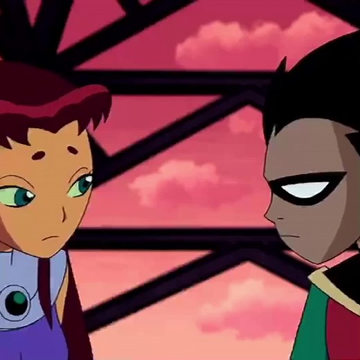 Starfire Emotional Moment in Teen Titans