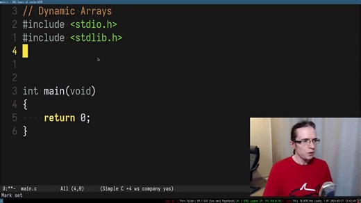 dynamic arrays in C by tsoding