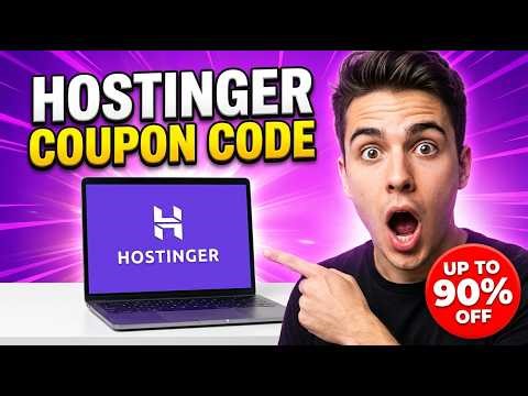 Hostinger Coupon Code (SECRET CODE) 😱 Get 90% Discount NOW!!