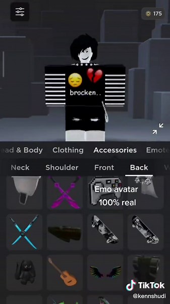 Emo Avatar in Roblox - Real Emos in Roblox