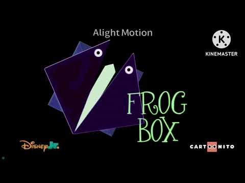 malfinctioning e one frog box cartoonito
