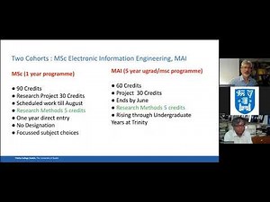 Explore the MSc. in Electronic Information Engineering | Information Session Highlights