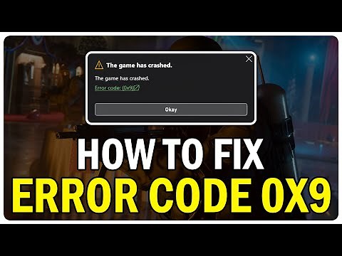 How to Fix COD Black Ops 6 Error Code 0x9 - The Game has Crashed XBOX GAMEPASS