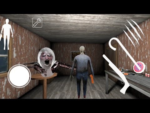 Playing Granny As Grandpa Horror Mod Menu #granny