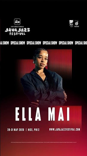 Ella Mai is coming to Java Jazz Festival 2026!