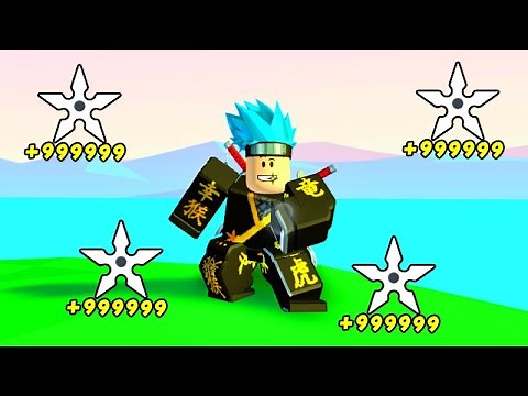 O NINJA MAIS FORTE DO ROBLOX - NINJA CLICKER SIMULATOR