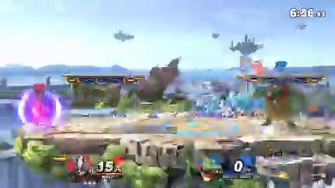 Wolf DownB Combo