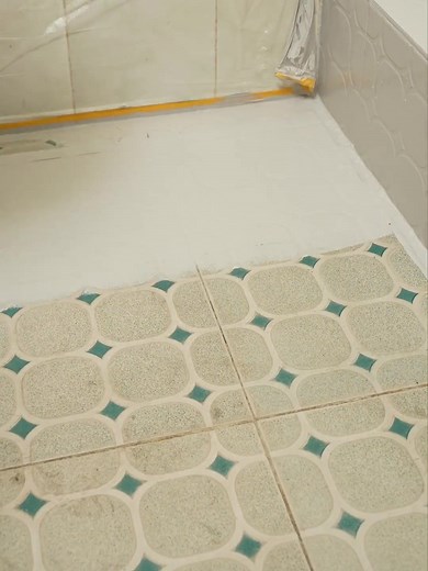 Transforming Floors: A Vibrant Palette of Tile Paint #tiles #tiledesign #tileflooring #tilefloor #tileheat #floorheatingsystem #BathroomRenovation #Bathrooms #Bathroominspo #Bathroomdesign #bathroominspiration #bathroom #bathroominterior #bathroomremodel #homebathroom #HomeRenovation #InteriorDesign #bathroomreno #renovation #interiorideas #renovating #renovate #renolife