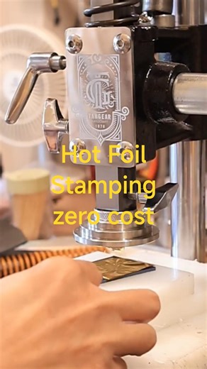 Zero-Cost Foil Stamping Machine DIY