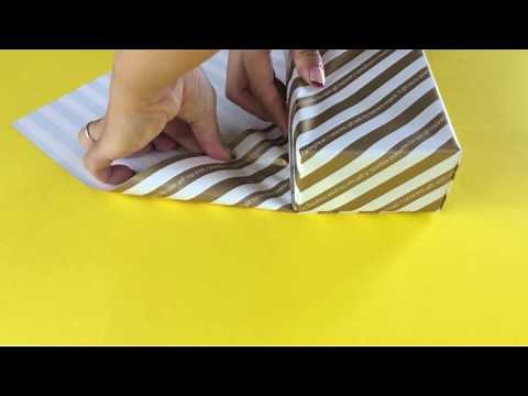 基本の斜め包みの方法