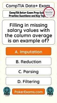 CompTIA Data+ Exam Prep Guide Practice Questions and Key Topics