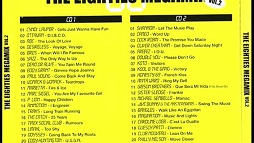 The Eighties Megamix Vol 2 by SWG (DJ Deep) (2004) [HD] (360p)