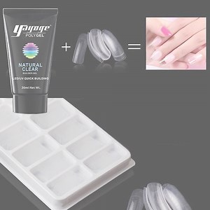 😲😲😲The future is here with Quick Dry Polygel Set!!! Amazing breakthrough for a unique and beautiful nail art 😍😍😍 ➡️ ➡️ https://goo.gl/2C7rqN ➡️ ➡️ https://goo.gl/2C7rqN Ever thought a nail gel can be odorless, non-monomer, non-mixing, non-toxic and also long-lasting? Let us know your thoughts!! | BeautyPivot