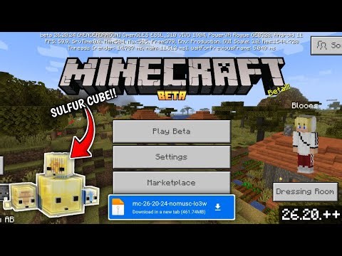 MINECRAFT BEDROCK CHAOS CUBED UPDATE VERSI BETA 26.20++