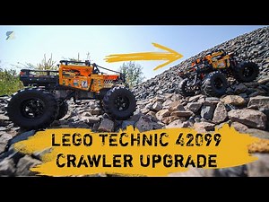 5 minute upgrade - turn the LEGO Technic 42099 4X4 X-treme Off-Roader into a capable crawler!