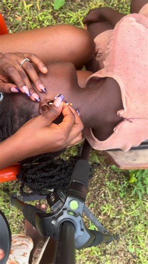 ASMR deep ear cleaning featuring gum sound #asmr #asmrtiktoks #fyp #nigeriantiktok #ear