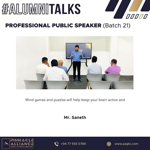 Professional Public Speaker (Batch 21)