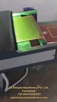 Spot UV Screen Printing Machine with UV Dryer – Premium Gloss & Fast Curing