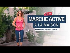 15 min brisk walk - Cardio at home to lose weight and regain energy