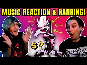 IT'S SO GOOD!! Hazbin Hotel MUSIC REACTION & RANKING! Pt. 1