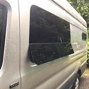 CRL Ford Transit 130/148"WB Driver Side Forward Vented Window (FW293L)