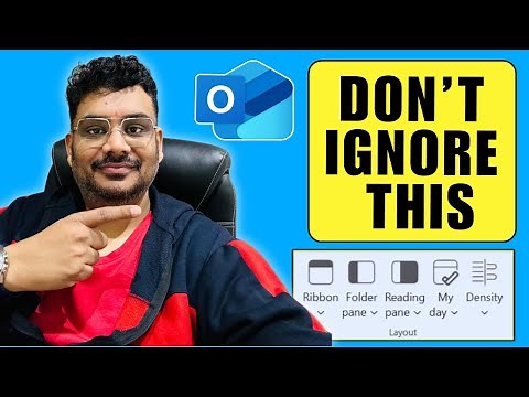 Layout Option in New Outlook