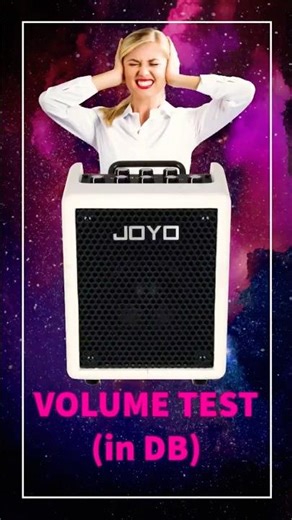 How Loud Are Tiny Bass Amps?! Joyo Vibe Cube BA-30 Volume Test (dB Meter) #bassamp #bassguitar #amp