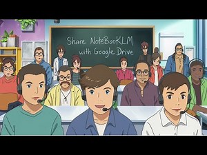 Share NotebookLM with Google Drive