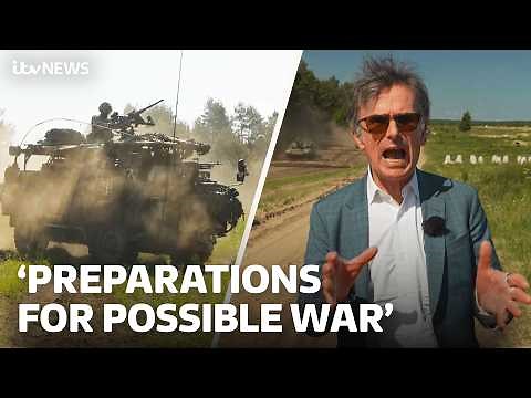 We witnessed UK and US military drills near Russian border