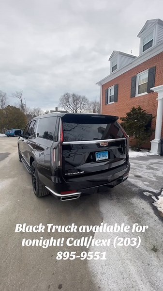 Black Truck service with CT Rising Star Limo! Book an Escalade for your next night out of town! Hourly/As directed available anytime! #limoservice #blackcar #limousine #airportlimoservice #cadillacescalade #ctlimo #blacktruck #blacktruckservice #nyc #newyork #manhattannewyork #newyorkcity
