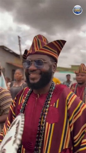 Watch how Jide Awobona, Lateef Adedimeji, Femi Branch and other dress to Ojude Oba ceremony #shorts