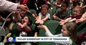 Andy Parker's Weather Machine visits Mullen Elementary