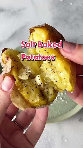 Salt Baked Potato: The Ultimate Dinner Party Centerpiece