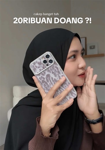 Casing iPhone Estetik Cuma 20ribuan!