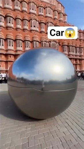 World’s Most Unique Sphere Car! Outside Ball, Inside Luxury 😱🚗 #shorts #cars