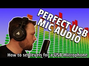 How to set perfect USB MIC Levels