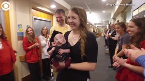 31K views · 813 reactions | After 134 days in the NICU, little Hartley Moon is headed home with her Indianapolis area parents  At birth, she weighed just one pound, four ounces: https://bit.ly/2Lg3Um3 | WHIO | Facebook