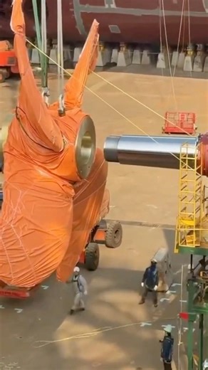 Hull Propeller Installation On-Site Process