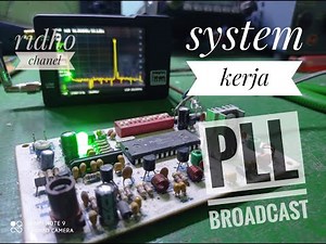 System kerja PLL phase locked loop fm brodcast