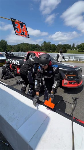 5.8K views · 172 reactions | A unique pit road. Shoutout to our road crew for going over the wall today.  | Front Row Motorsports | Facebook
